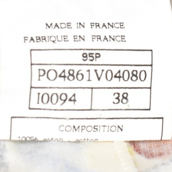 Authentic CHANEL Vintage 1995 CC Halter Neck Comic Print Swimsuit Flare Dress - Picture 8 of 8